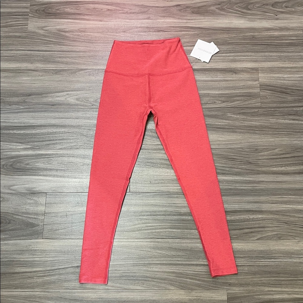 Beyond Yoga Faded Rose Heather Leggings